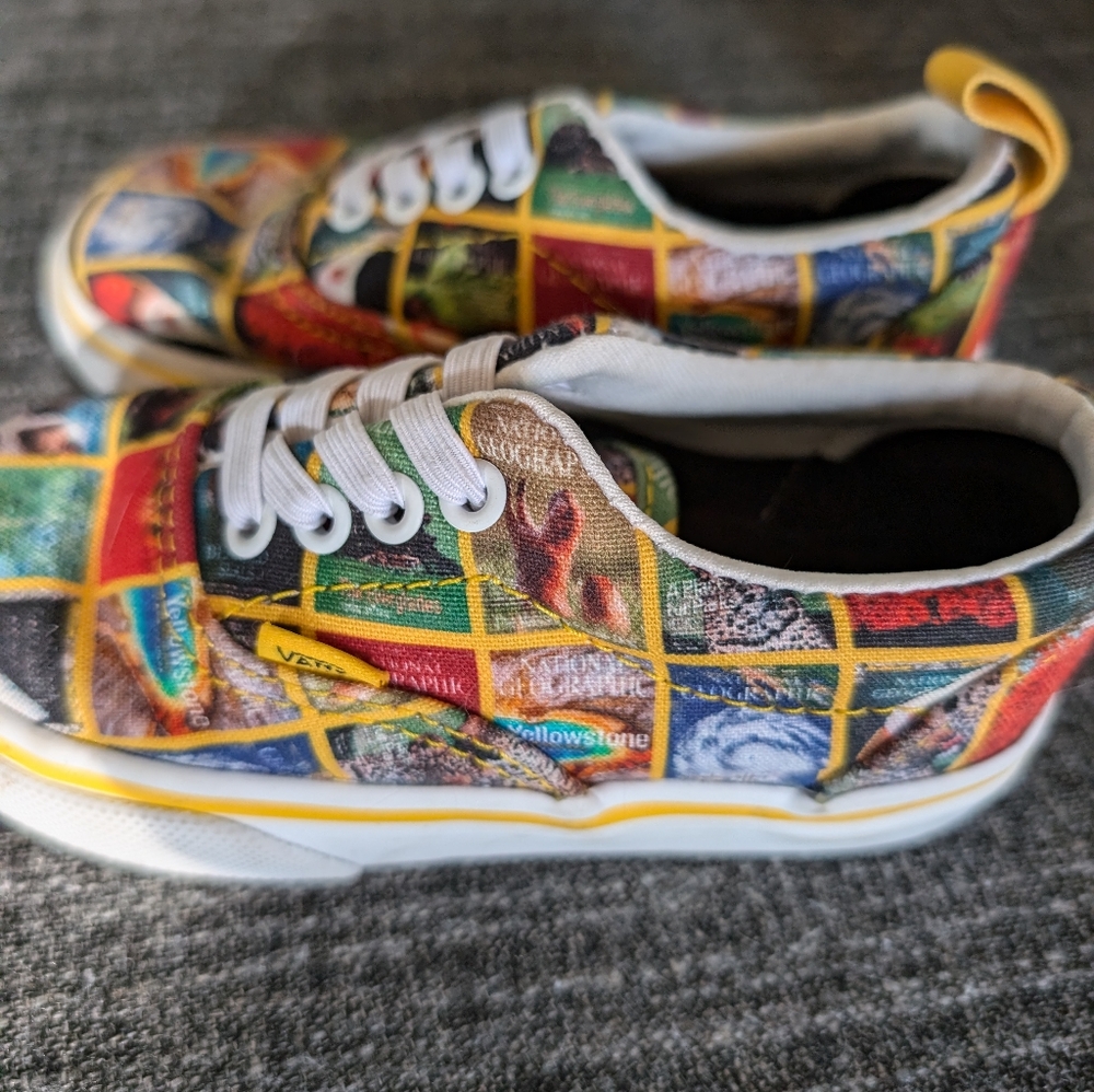 Vans Toddler National Geographic Shoes size 7